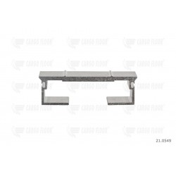 Alu profile 6/112mm-DS ribbed