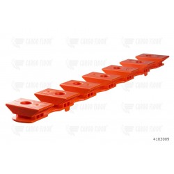 Plastic bearing strip 7/112 height 35mm. (orange)
