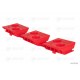 Plastic Bearing strip “Cargo Bulkmover“ 3/156,8-H32 Red