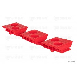 Plastic Bearing strip “Cargo Bulkmover“ 3/156,8-H32 Red