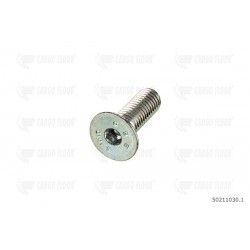 Counter sunk screw M10 x 30, classification 10.9, zinc plated