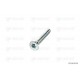 Self-tapping hexagon head screw with collar 6.3 x 38 zinc plated