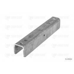 U-profile for moving crossmember CF300 / CF150 (6x M10 / 240 mm.)