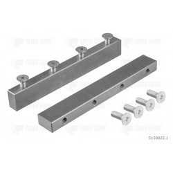 Set CSC 'Slat Connector Strips' 4 x M8 (190x25x15mm)