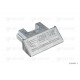 Aluminium endcap for profile 112 mm.