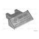 Aluminium endcap for Semi Leak Proof profil 112 mm.