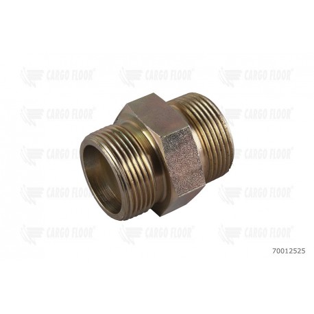 Straight connecting coupling 25 x 25 mm