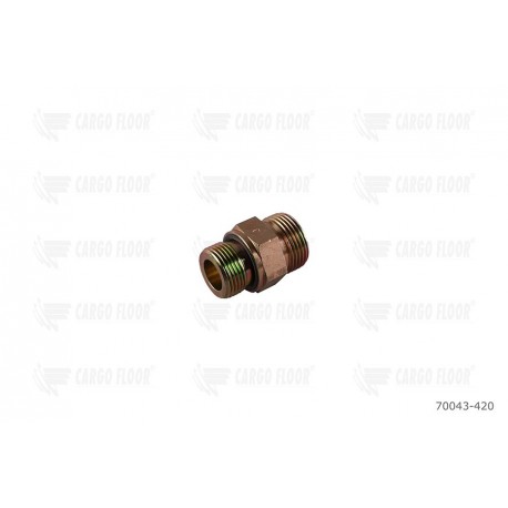 Straight screw-in coupling 3/4'' x 20 mm.
