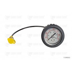 Manometer set Cargo Floor 0-250 bar (connection at the rear side)