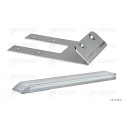 Protection &amp; anti wear profile stainless steel (for endcap 156,8mm)